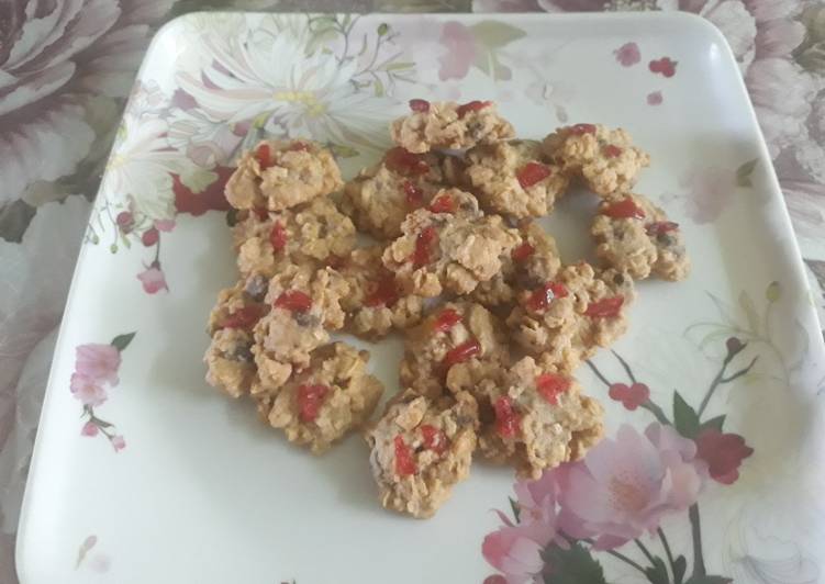 Red pearl cookies