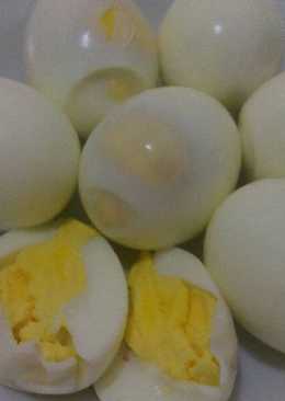 Telur rebus masak 5 menit mudah kelupas