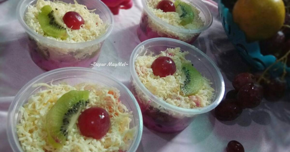 496 resep salad buah yoghurt cimory  enak dan sederhana 