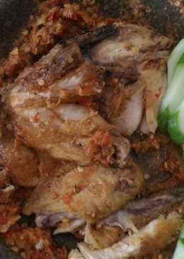 Ayam Geprek superr pedas