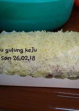 Keju/cheese swiss roll