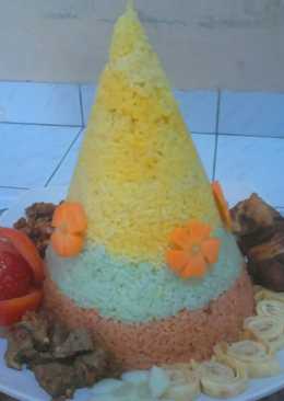 Tumpeng pelangi