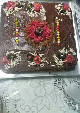 Kue ulang tahun choclate decoration