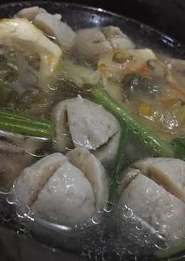 Sop Tahu Kukus Bumbu Cemplung