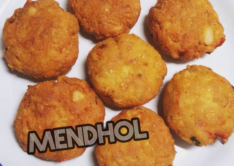 resep lengkap untuk Perkedel Tempe / Mendhol