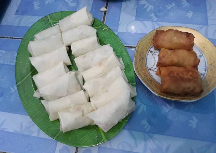 cara membuat Martabak kentang kulit lumpia