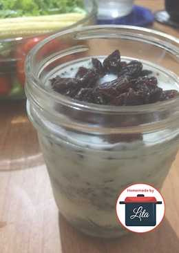 Overnight Oat Raisin Chiaseed Sehat MudahÂ #homemadebylita