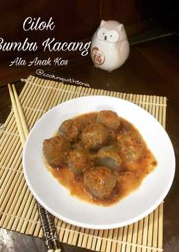 Cilok Bumbu Kacang (Rice Cooker) Ala Anak Kos