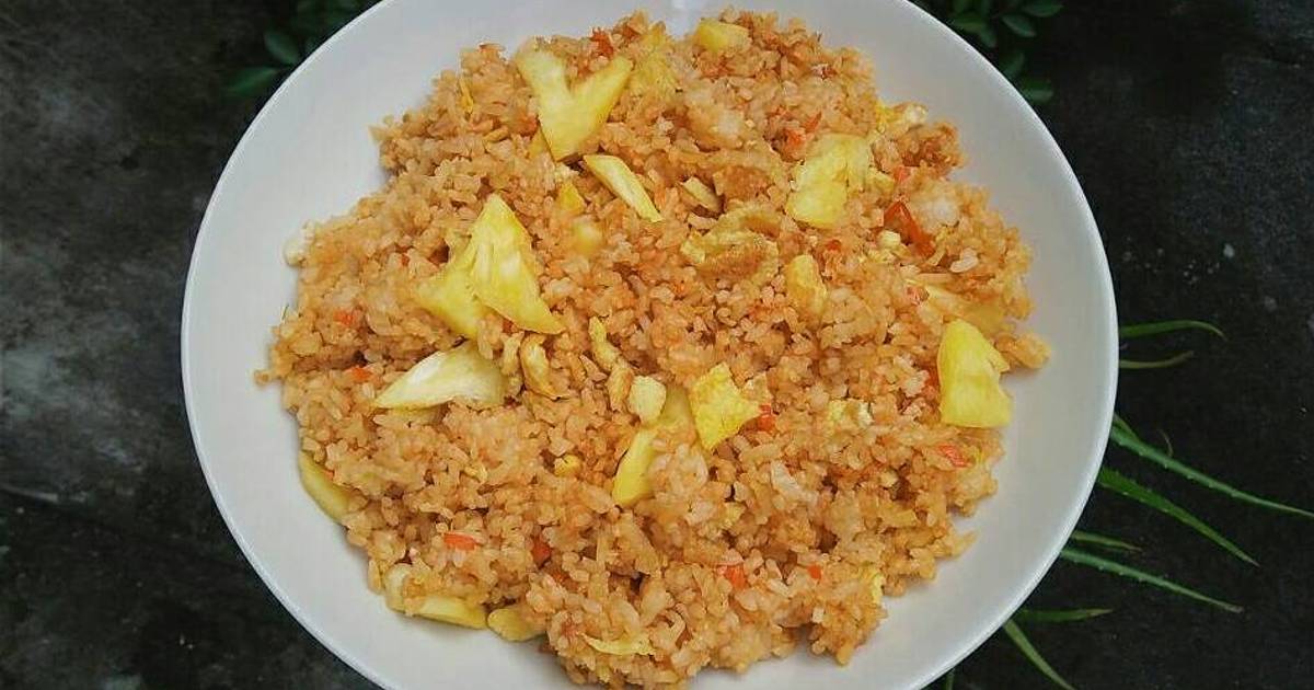 67 resep nasi goreng nanas  enak dan sederhana Cookpad