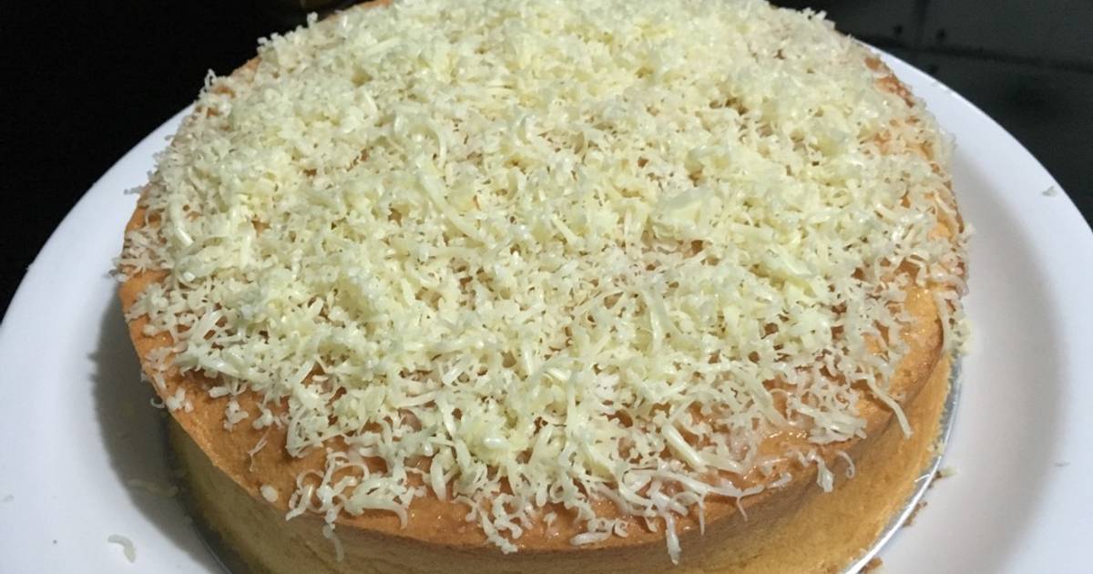 Resep Coconut cake with cheese on top Resep Coconut cake with cheese on top