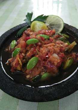 Sambal pete kemangi