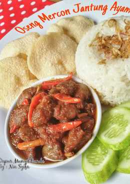 Oseng Mercon Jantung Ayam