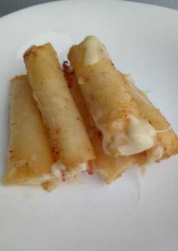 Lumpia isi mozarella