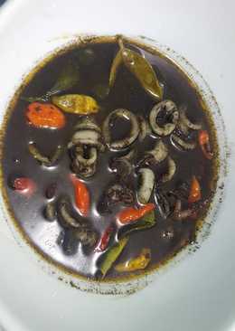 Cumi Kuah Hitam Pedas
