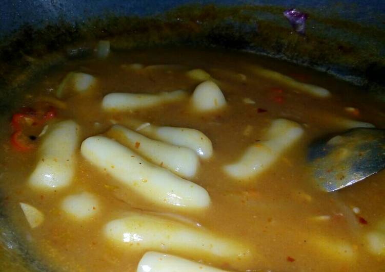 cara membuat Tteokbokki