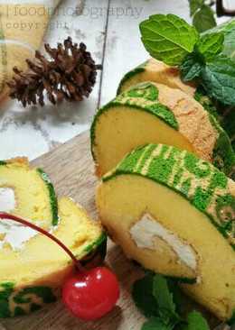 Batik Roll Cake (#BeraniBaking)