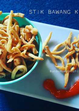 Stick bawang crispy eggless