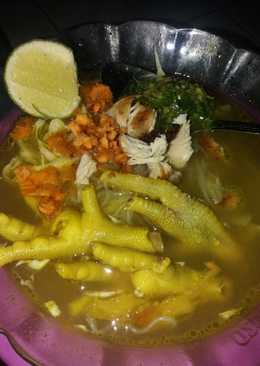 Soto Ayam Ceker Bumbu Koya