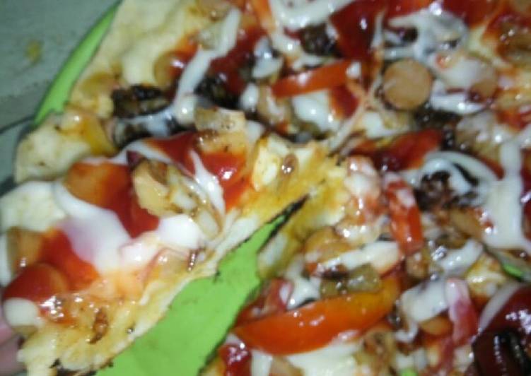 resep Pizza ?? Teflon Mantap Ala Nadila