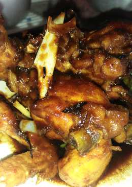 Ayam kecap sederhana manis