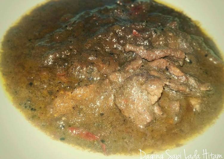 resep Daging Sapi Lada Hitam #KitaBerbagi