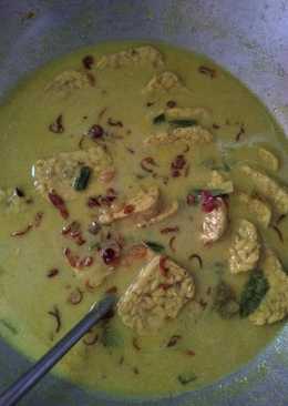 Sayur tempe santan kuning #bikinramadhanberkesan