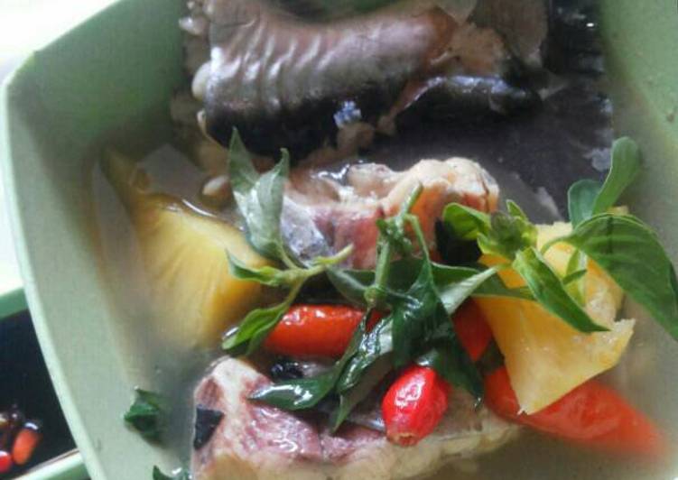 resep lengkap untuk Sop ikan patin ala bunda Qq