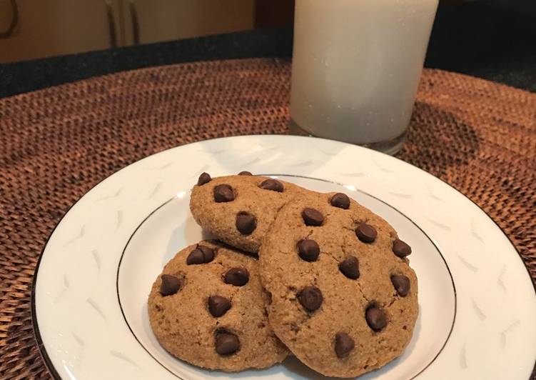 resep lengkap untuk Healthy Chocolate Chips Cookies