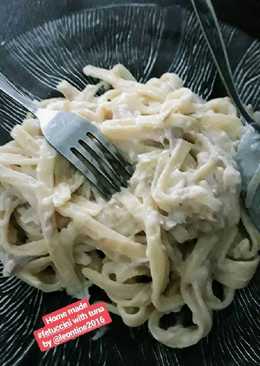 Creamy Tuna Fettuccine