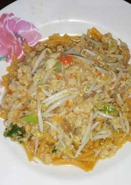 Mie lidi mix toge goreng