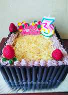 5. Kue ulang tahun yg simpel mudah