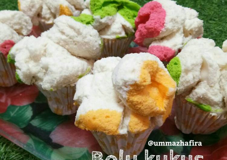 gambar untuk cara membuat Bolu kukus 1 telur (mekar)