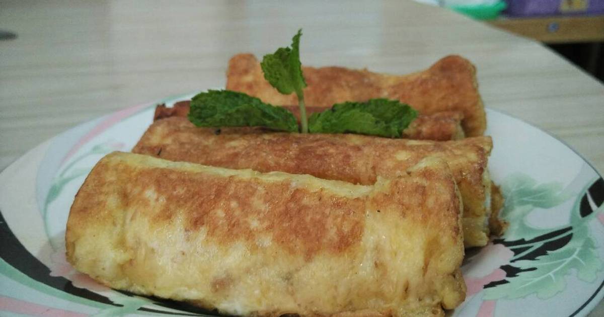 Resep Omelet bread Chicken Paprica ala Fany Sutiono