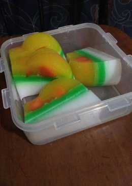 Puding Pepaya Pelangi