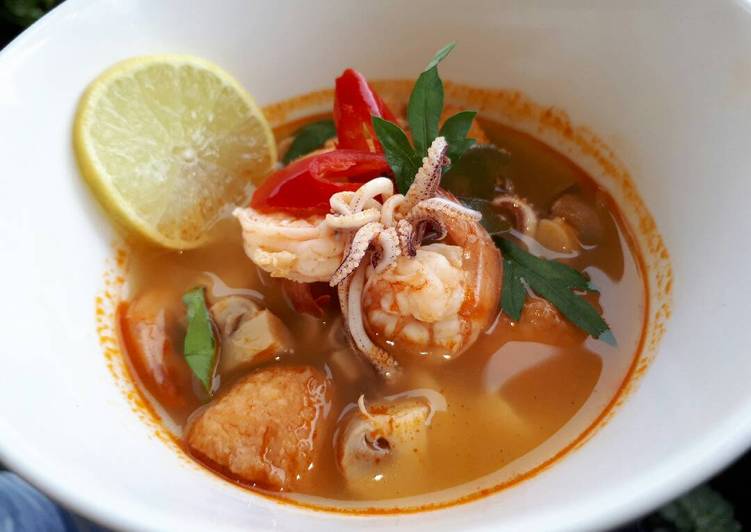 resep Tom yum #pr_recookmasakanpedas