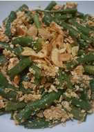 Buncis telur asin