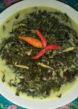 Gulai Daun Singkong Teri jengki