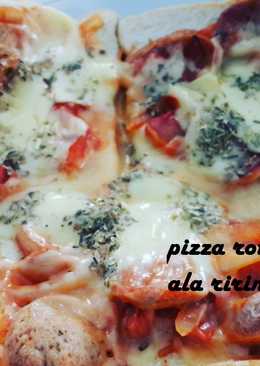 Pizza roti tawar