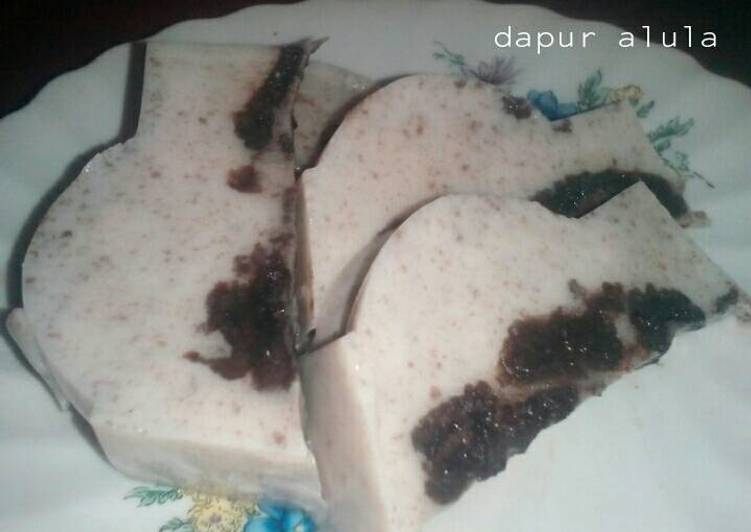 bahan dan cara membuat Puding Oreo