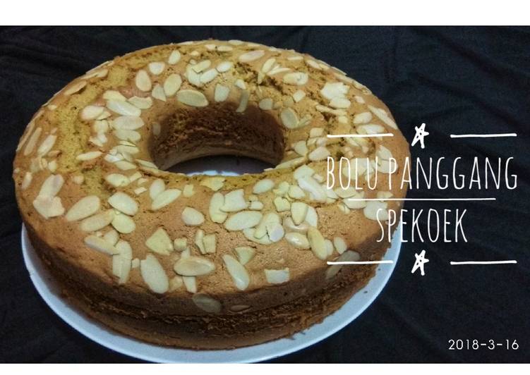 resep masakan Bolu Panggang Spekoek