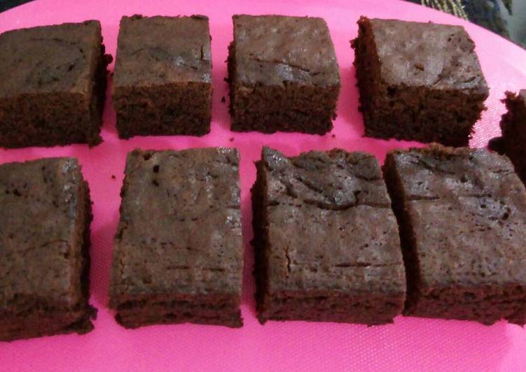 Resep Brownies kukus simple no dcc Oleh Diah Dwi ??