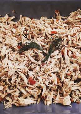 Ayam suwir pedas