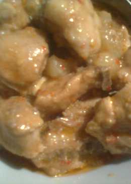 Chicken curry kental pedaass