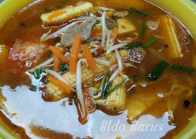 Resep Tumis jagung muda+wortel+toge Oleh Elda Sevti Ardila Barus