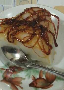 Puding Pisang Karamel