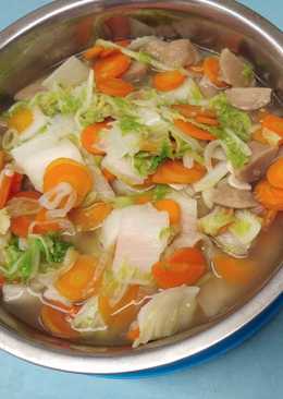Tumis sawi putih