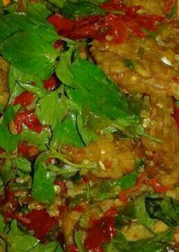 Tempe penyet simple praktis