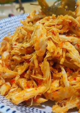 Ayam Suwir Pedas Super Simple