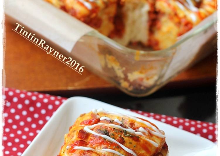 gambar untuk resep makanan PIZZA ROLL Super Empuk ala Killer Bread Recomended