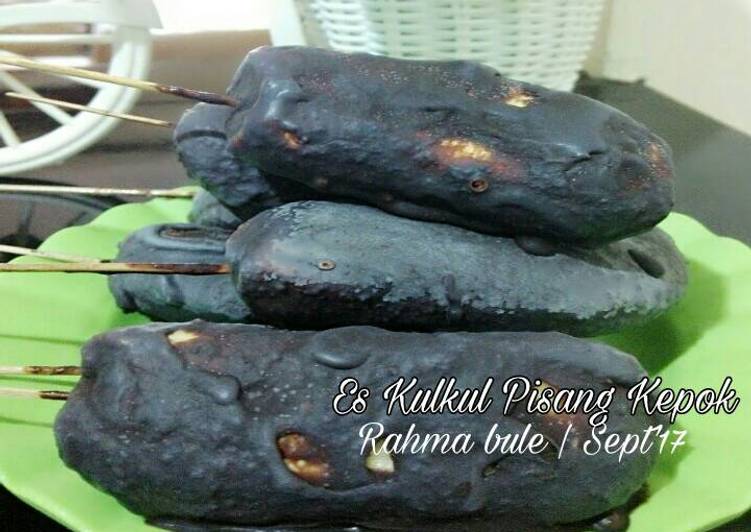 resep makanan Es Kulkul Pisang Kepok